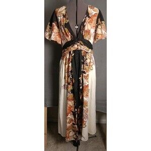 By Anthropologie x The @heynasreen Katerina Button-Front Dress - Medium- EUC